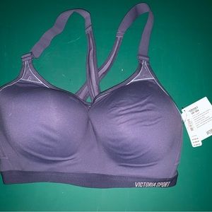 Victoria's Secret VSX INCREDIBLE Sport Workout Bra in Blue/Purple VINTAGE 34DDD